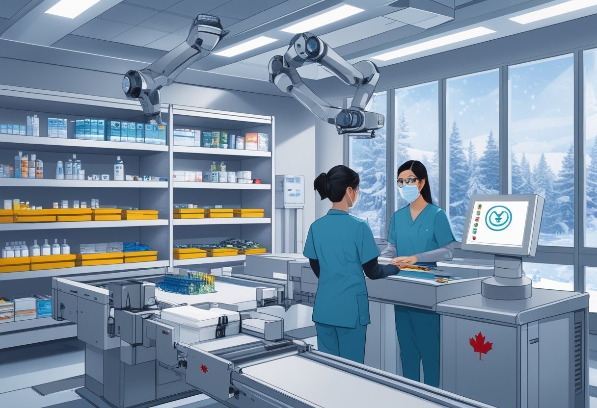 Automating medical inventory and pharmacy workflows in Canada